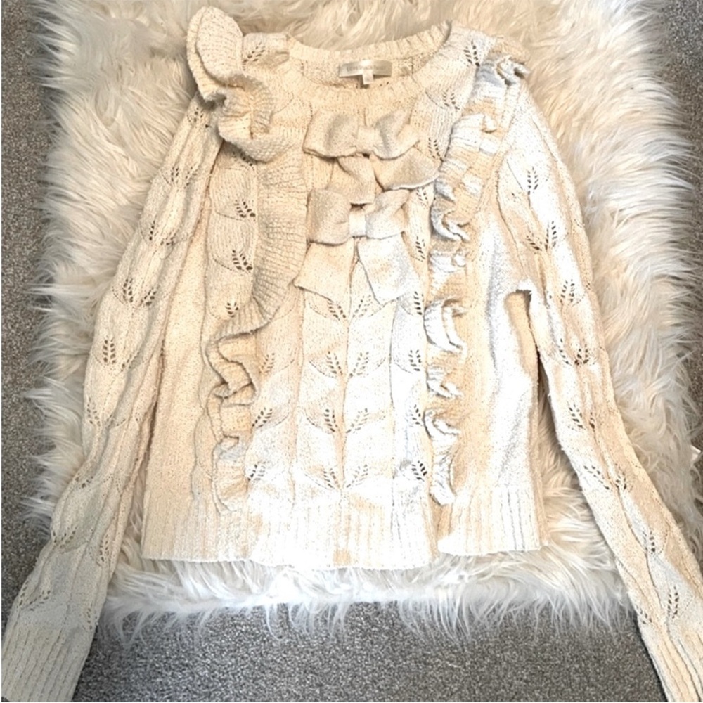 Loveshack Fancy Kennie Pullover Sweater